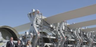 Avanzan las obras del Parque eólico en Bahía Blanca