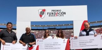 Fundación River entregó más $1.000.000 a clubes y ongs de todo el país