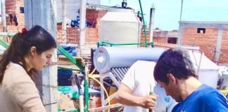 Instalaron equipo de Biogas en la Villa 21-24
