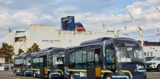 Llegó el primer envío de buses eléctricos para el Gobierno de la Ciudad Autónoma de Buenos Aires