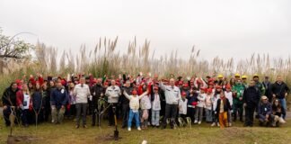 Jornada de forestación en la Reserva Natural de Toyota Argentina