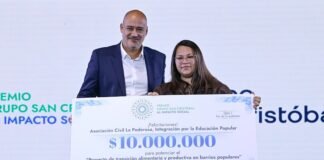 San Cristóbal entregó $30 millones a proyectos que impulsan la transformación real en Argentina