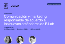 Presentan Guía de marketing y comunicación responsable basada en los nuevos estándares de B Lab