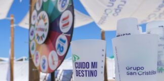 San Cristóbal activó un verano consciente en Pinamar actividad-de-playa-pinamar-san-cristobal