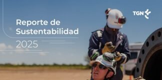 TGN redujo emisiones 25% y reforzó el transporte de gas desde Vaca Muerta