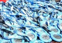 Vuelta Ballenas recuperó 6.000 kilos de plástico para las medallas de su 14.ª edición